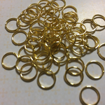 丸カン 10mm ゴールド100個