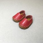 オビツ11サイズの革靴（レザー）★レッド