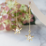パールスターピアス/イヤリング