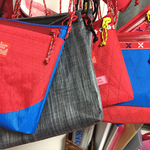 赤いサコッシュ WP zipper