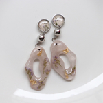  秋新色 Haku beige pierce/earring