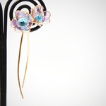 八花 紫 ピアス