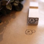 わたがしクマ はんこ