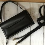 fleur☆fleur様専用＊レザーお財布ポシェット＊黒
