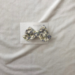 リボンヘアクリップ ❁リバティ《ムーンモス》