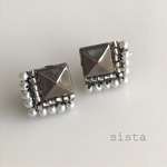 アンティーク♡ピアス 金属アレルギー対応