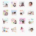 LINEスタンプ16個
