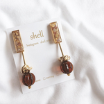 autumn brown【earring】