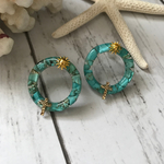 ターコイズリングのメキシカンピアス