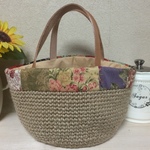 麻ひものマルシェバック（小）
