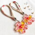 春のミニチュア金魚ストラップ