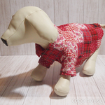 ◇パッチワークシャツ  犬服