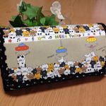 長財布・通帳入 猫ちゃんクレーンゲーム