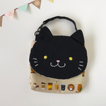  ふんわり☆ねこさん　バッグinバッグ　カフェさん