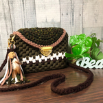 チビティンク様 専用 フックドゥ  ズパゲッティ  差込鍵 ショルダーバッグ