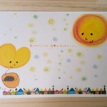 postcard＊nukumori　2 pieces