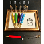 【１６】newハーバリウムボールペンゴールド金具【１６】