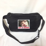 パルプフィクション LIFE IS BORING ウエストポーチ