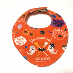 〜ハロウィンスタイ🎃2way・オレンジ・オレンジと紫のドット〜