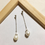 【再販】シンプルパールの1粒ピアス