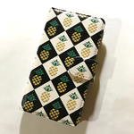 パイナップル 南国 フルーツ プリント 市松 チェック ブラック イエロー No.11 スマホカバー スマホ ほぼ 全機種対応 カメラ穴あり 手帳型ケース
