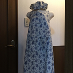 大人用かぶるだけエプロン&かぶるだけ三角巾