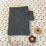 【受注製作】ほぼ日手帳カバー オリジナルサイズ ミナペルホネン tambourine ファブリック使用
