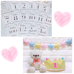 【送料無料】♡王冠☆マンスリーカードSET♡