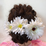 値下げ！ 白  髪飾り ヘッドドレス  ヘアアクセサリー