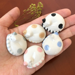 丸い子ねこの箸置き【半磁器】