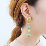 【ラスト1・再販不可】【chimie vintage collection-111 】フランスヴィンテージボタンイヤリング・ピアス
