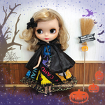 ブライス　リカちゃん  プーリップ  ハロウィン  ワンピース＆マント