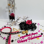 ハーバリウム花材・プリザーブドフラワーpink♥ハロウィンセット①