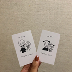 smzk様専用ページ 似顔絵 にがおえ  iPhoneケース