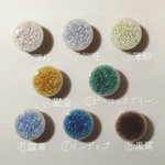 貫入の帯留め