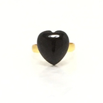 🔮💍💖オニキスのハートのリング