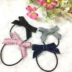 2個セット♡ステッチがかわいいkidsリボンゴム