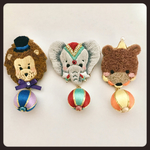 サーカスアニマルブローチ -ゾウ-