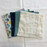 ガーゼハンカチ５枚セットＤ