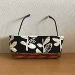 ちょっとメガネケース メガネ入れ  カゴ柄プラス 