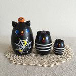 黒猫ファミリーマトリョーシカ♫2018ハロウィン！