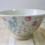 茶碗 秋の花々