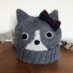 猫マニア♡猫耳ニットの帽子