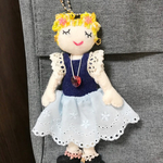 ファッションドールバックチャーム（ハートペンダント）