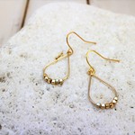 シンプルゴールドピアス