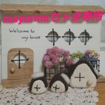 他の方は購入出来ません！窓のデザインが変わりました。おにぎり型のお家とセットでお届け致します。