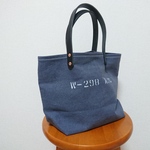 帆布トートバッグ Vintage washネイビー