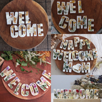 人気デザイン⋆再々..販⋆ミモザ❁WELCOME⋆ナチュラル アロマワックス︎︎バー⋆しあわせのミモザ デザイン⋆インスタ割あります︎︎♥︎