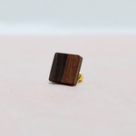 016u.biocolor wood /unisex 片耳用ピアス・イヤリング