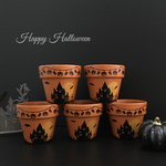 ハロウィン  リメイク鉢